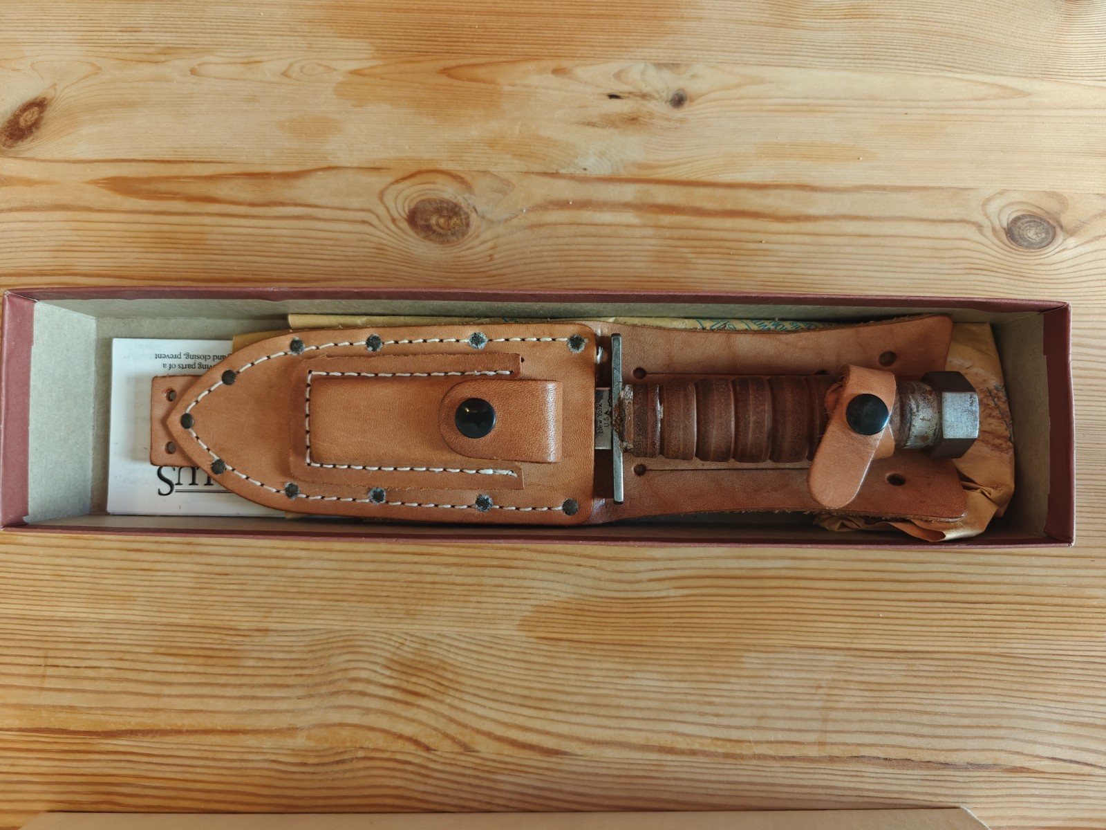 Camillus Pilot Survival Knife Collezione ( tutti accessori e scatola originale)