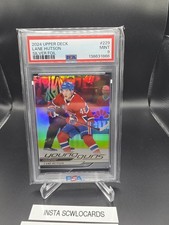 Lane Hutson Young Guns Silver Foil Psa 9 2024 Upper Deck Epack Exclusive