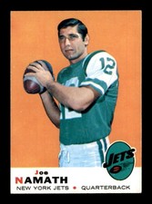 1969 Topps #100 Joe Namath   EXMT+ X3680758