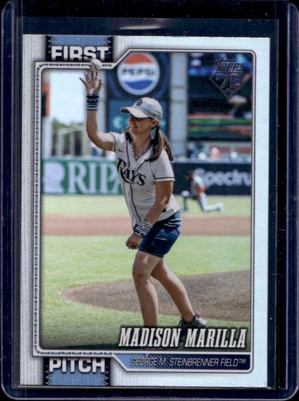 2026 Topps Madison Marilla First Pitch #FP-14 Rays