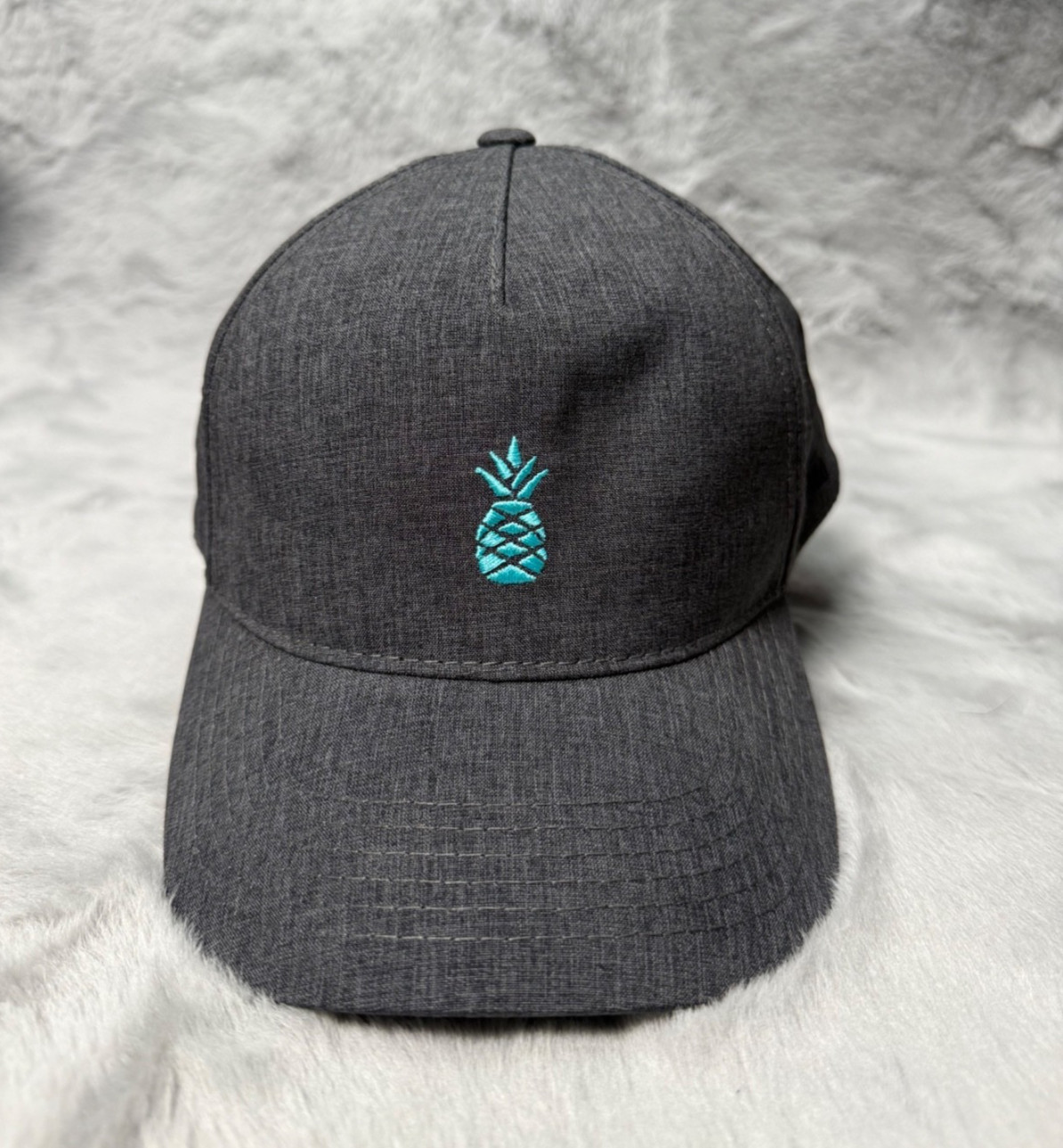 Chubbies Hat Cap Black Pineapple Snap Back Casual… - image 1