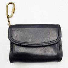 Vintage Coach 7219 Black Leather Multi-functi...