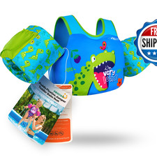 Aeocoo Puddle Float Jumper 20-30-50-60-70 Pounds Toddler Swim Vest For