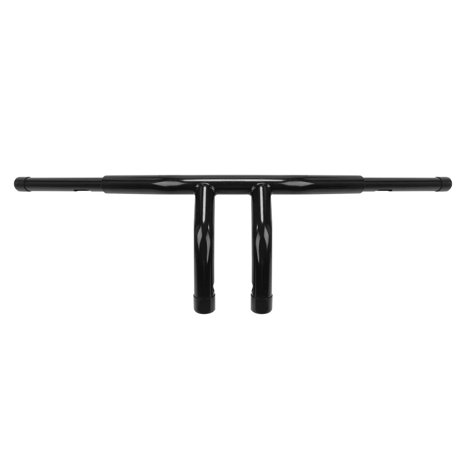 Black 8-Inch Rise T-Bars Handlebar For Harley Davidson Sportster Softail Series Foto 3 de 4