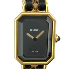 CHANEL Premiere L Size H0001 Watch Quartz Stainless Steel Women's Used