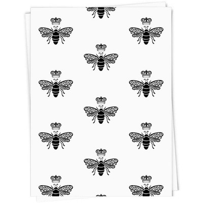 Geschenkpapier/Geschenkanhänger ''Bienenkönigin'' (GI009849)