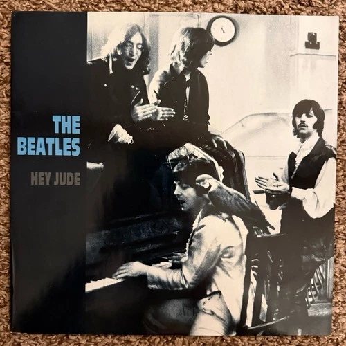 The Beatles Hey Jude 12" Vinyl Single Parlophone Records 1988