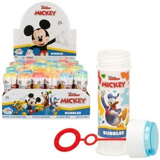 Bolle di Sapone Topolino Confezione da 36 Pezzi Disney Mickey Mouse Dulcop Made