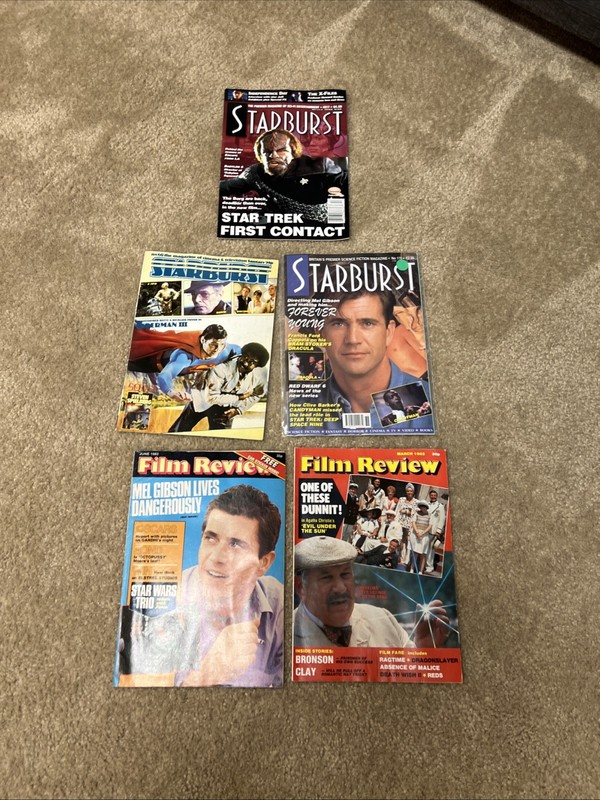 Starburst Film Review Magazine Lot