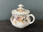 WEDGEWOOD of Etruria & Barlaston Sugar Bowl w/ Lid. Floral Design. England. — photo 4