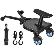 Rutschfestes Buggy Board für Kinderwagen - Vihir Kiddy Board mit 25 kg Kapazität