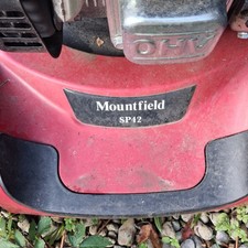 Mountfield SP42 Petrol Self-Propelled Lawn Mower, Red/Black Colourway