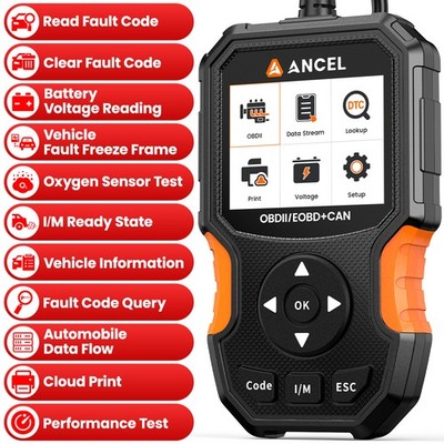 Reset Engine Light Code Reader OBD2 Scanner Diagnostic Tool Battery Volt Test