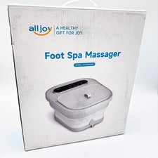 Alljoy Digital Display Bubble Folding Foot Spa Massager AJMFSM2401