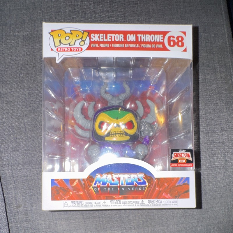 Funko Pop! Skeletor on Throne #68 Masters of the Universe TargetCon Exclusive