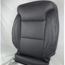 Driver Top Seat Cover Leather For 2014-2019 Gmc Sierra Black Driver Top Seat Cover Leather For 2014-2019 Gmc Sierra Black