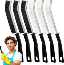 Crevice Cleaning Brush, Hard-Bristled Gap Scrub Brush, Toilet Gap Cleaning Brush