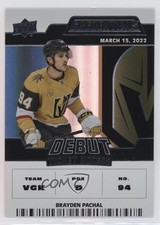 2022 Upper Deck Credentials Debut Ticket Access /999 Tier 1 Brayden Pachal 1hs9