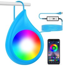 App-Controlled LED Pool Lights - 10W RGB Colo...