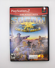 SOCOM: U.S. Navy SEALs Greatest Hits PS2 M NTSC-U/C 2003 COMPLETE CIB + TESTED