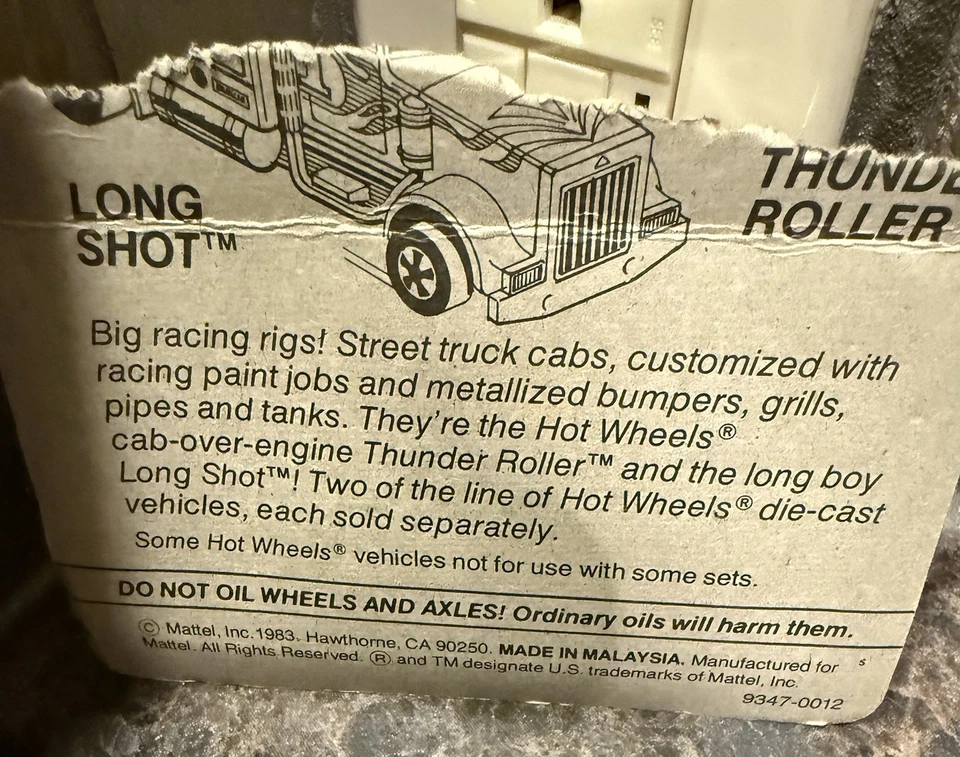 1983 Hot Wheels Workhorses No. 1172 CAT Bulldozer - Image 2 of 2