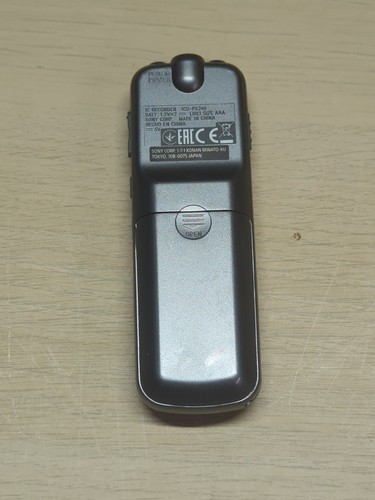 Sony ICD-PX240 MP3 Mono Digital Voice Recorder getestet funktioniert. - Bild 5 von 9