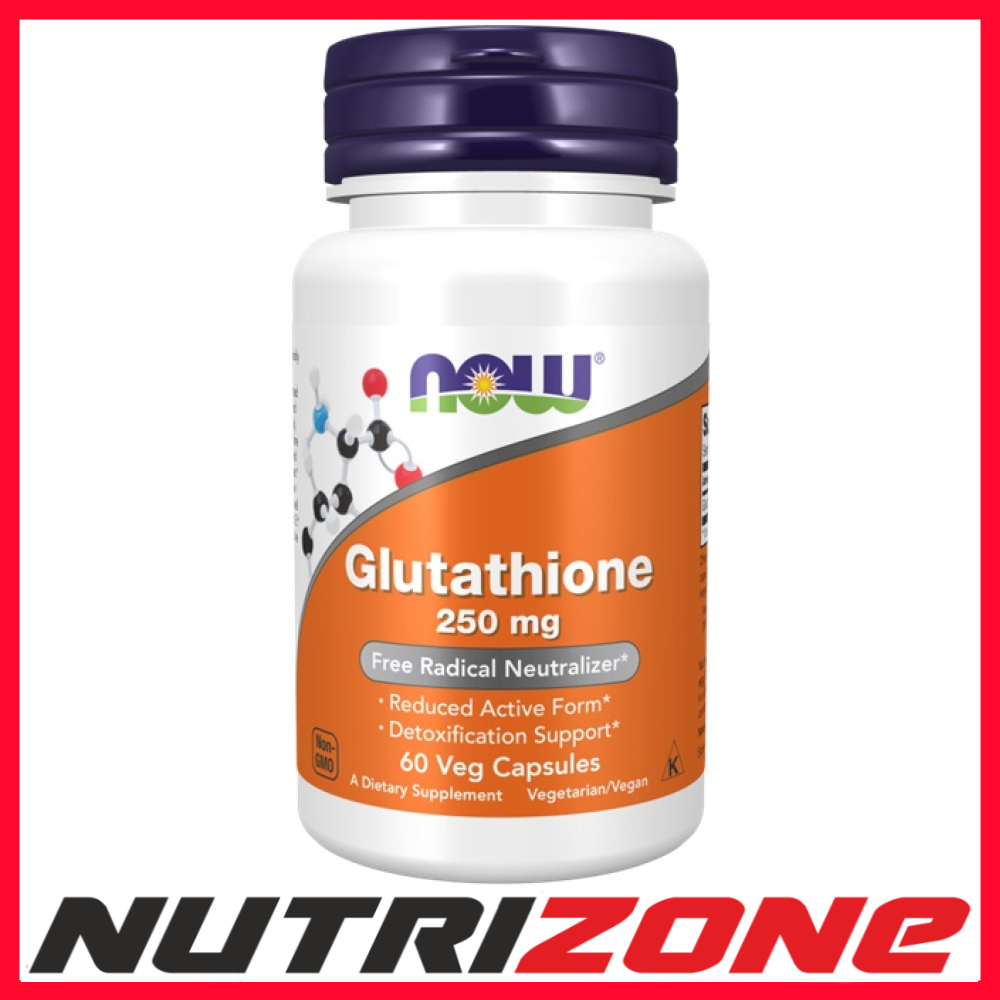NOW Foods Glutathione, 250mg - 60 vcaps