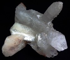 ESEMPLARI MINERALI FORMAZIONE CRISTALLI DI APOFILLITE E STILBITE PUNTATI