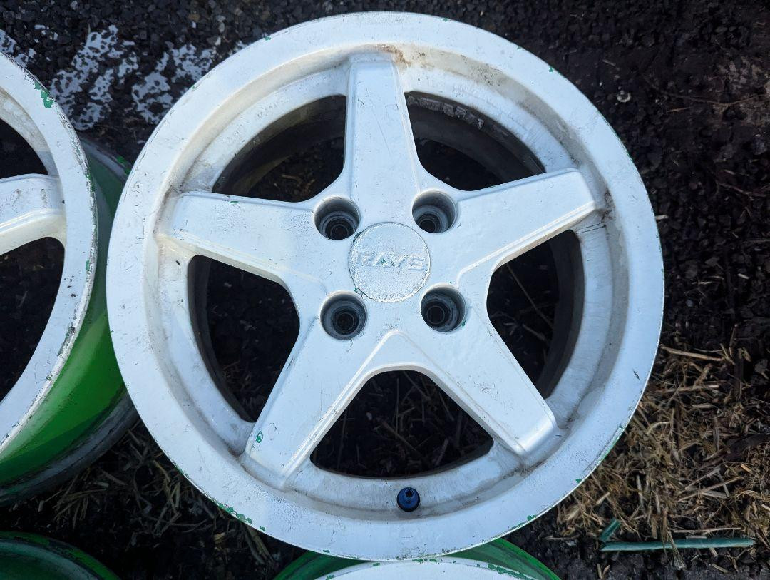 RAYS VOLK RACING 5/4S 14 polegadas 6j+35 #QYKSLN | eBay