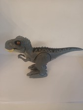 ZURU Robo Alive T-Rex Gray Dinosaur Robotic Walking Roaring Sounds 12"