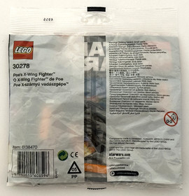 Brand-New Retired &copy;2016 LEGO 30278 StarWars Episode 7 Poe's X-Wing Fighter