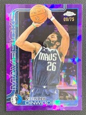 Spencer Dinwiddie 2025-26 Topps Chrome Sapphire Purple Base /75 #13