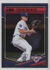 2018 Panini USA Baseball Stars & Stripes Longevity Ruby /249 Cadyn Grenier p9p