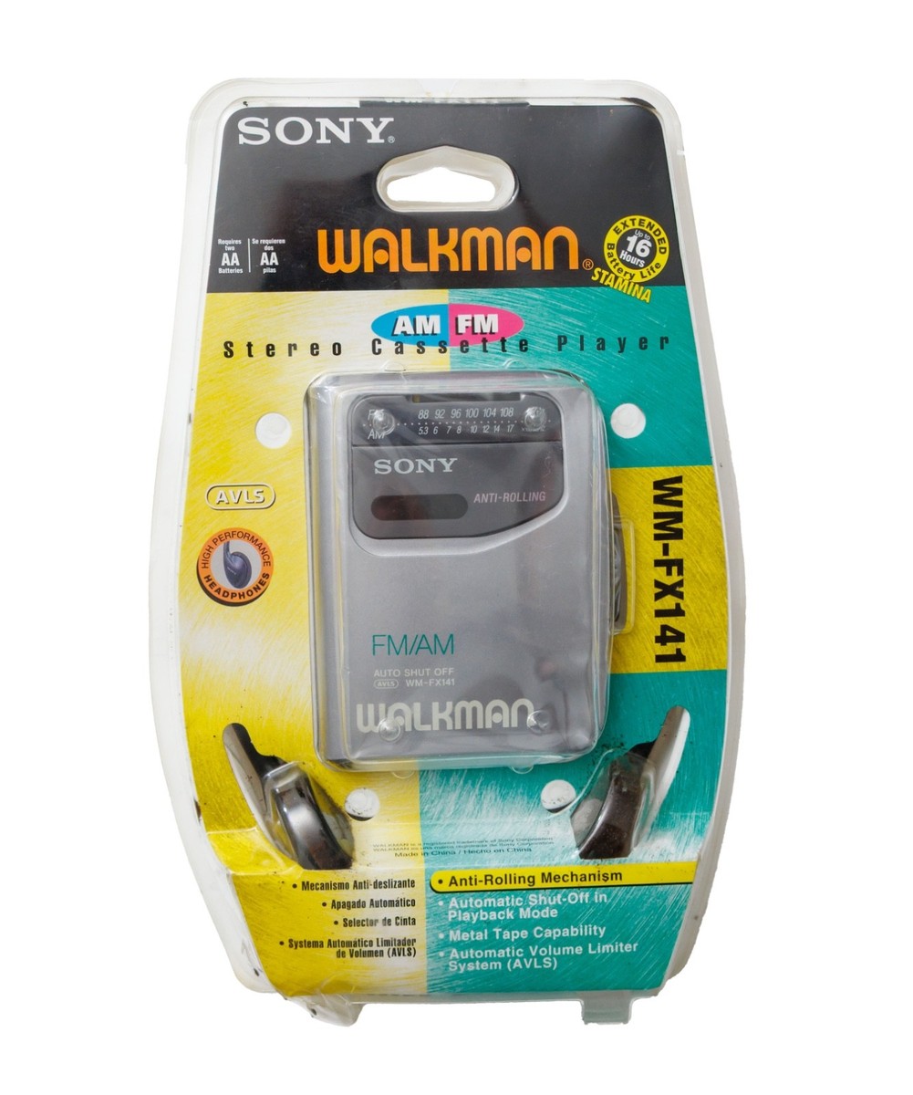 Vintage Sony Walkman Wm-fx141 Stereo Cassette Player Am/fm Radio