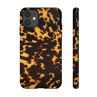 Tortoiseshell Hybrid Tough Cases For iPhones And Samsung Galaxy Phones 