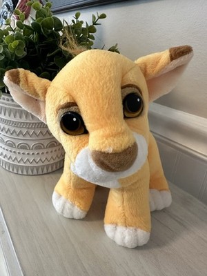 Disney Mattel Sitting SIMBA LION KING Stuffed Animal Plush Toy Vintage 1993
