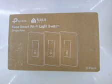 Tp-Link Kasa Smart Wi-Fi Light Switch Dimmer HS200P3 3 Pack NEW