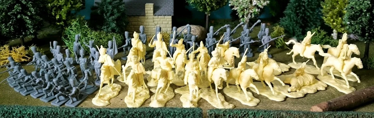 Lot Airfix Starlux – Soldats à Monter, Occasion (état à Vérifier)