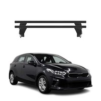 Menabo DachträGer GrundtäGer FüR Kia Ceed Sportswagon 2019-2026 50Kg Alu Schwarz