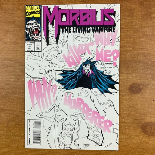 Morbius #14 Marvel 1993 VF Werewolf by Night - Picture 1 of 2