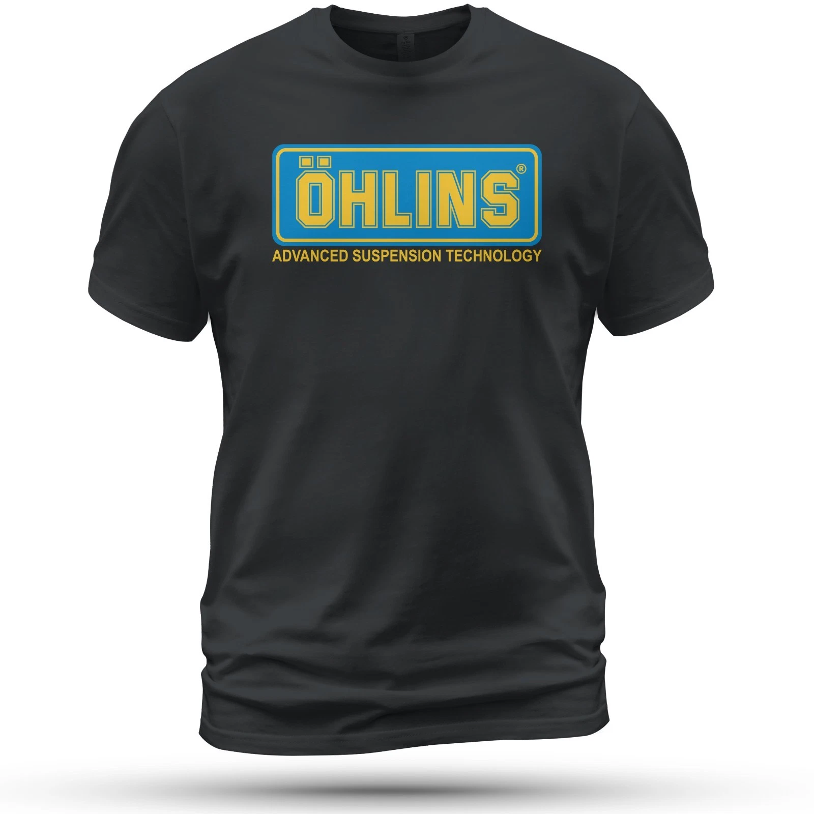 Ohlins Car Racing Suspension Logo T-Shirt Funny Size S-5XL Made in USA
