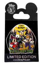 WDW CAST MEMBER EXCLUSIVE FAB 4 CELEBRATE HALLOWEEN 2008 PIN- LE OF 750 - #65350