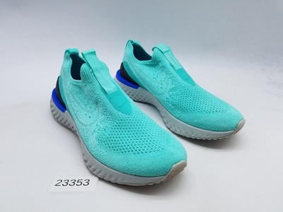 Nike Epic Phantom React Flyknit Women's Size 8 Running Shoes Hyper Turquoise