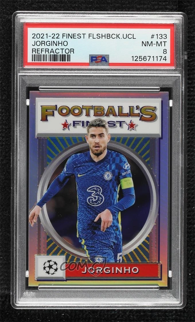 2021-22 Topps Finest Flashbacks UCL Jorginho #133 for sale | eBay