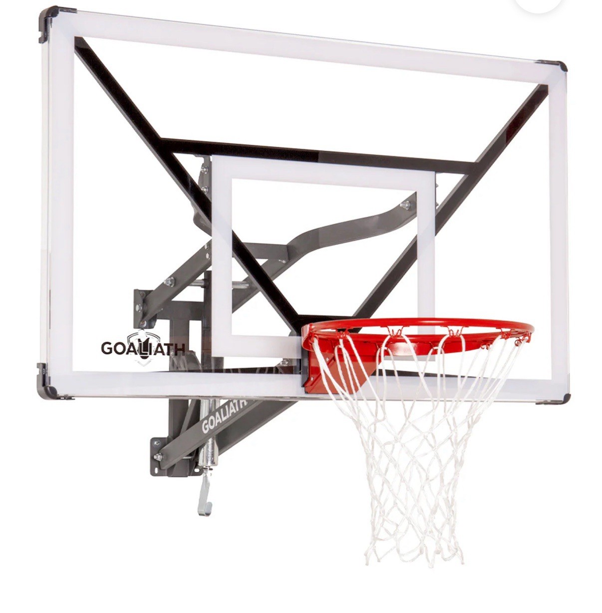 Goliath GoTek 54" Wall Mount Basketball Hoop Adjustable ModelB8303W