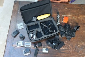 GoPro HERO3+ Silver Edition Action Camera With Accessories