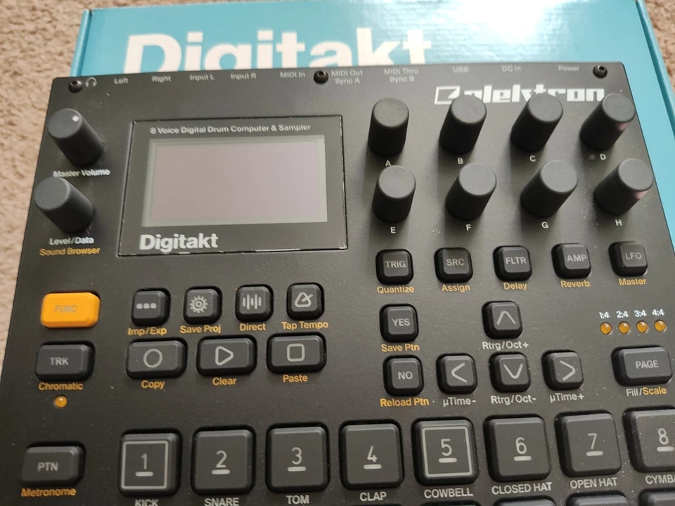 Elektron Digitakt 1 16轨鼓取样器 — 第 4/4 张图片