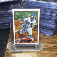 2025 Topps Shoebox Treasures R.A. Dickey #90 – Vintage Stock 05/10 – Rare - Mets