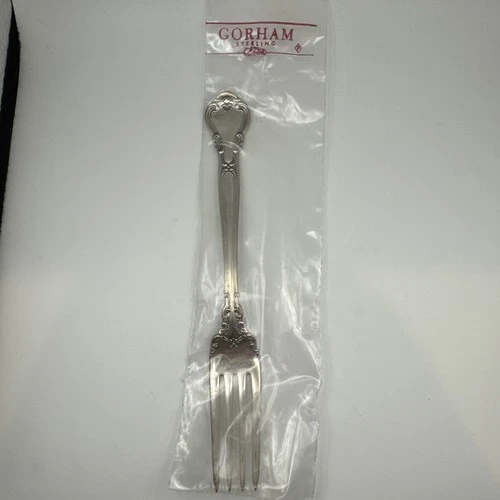 Gorham Chantilly Sterling Silver True Dinner Fork NEW In Bag 7 1/2"  No Monogram