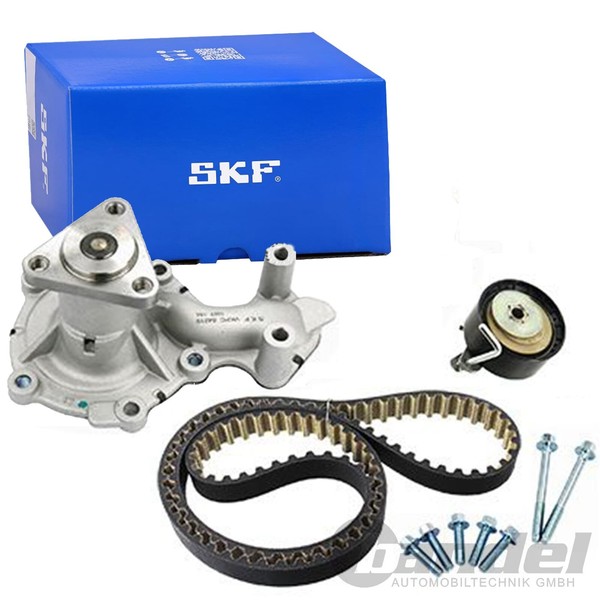 Skf ZAHNRIEMEN-SATZ + Wasserpumpe Passend FüR Ford B-MAX C-MAX Ecosport Fiesta F-image